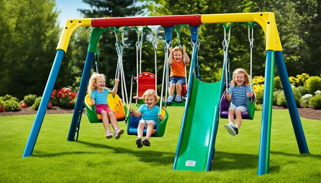 heavy-duty swing sets