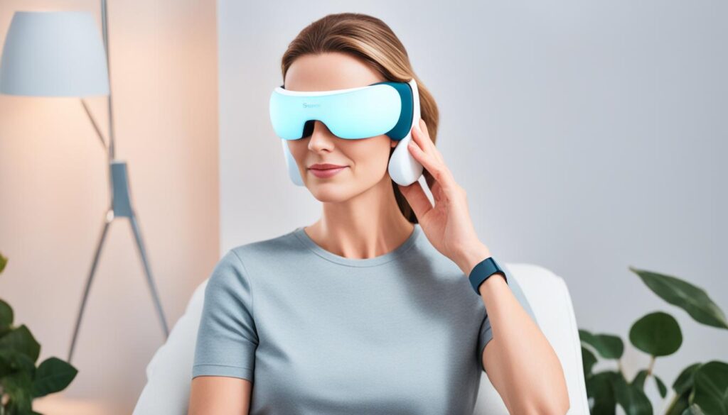 portable eye massager