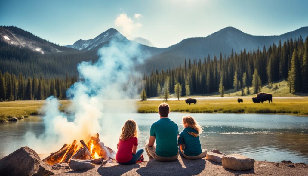 Family-friendly activities in Yellowstone