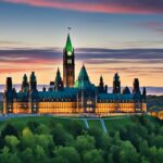 Parliament Hill, Ottawa landmark, Canadian government, historic site